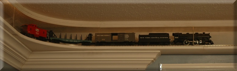 Building a Shelf Mounted Train